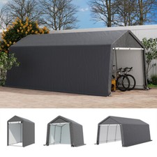 Apex Garden Storage Shed 6x6 8x8 10x10 10x20 ft Wtaerprood Bike Portable Shed