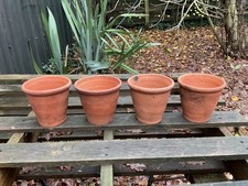 4 Vintage Terracotta Hand