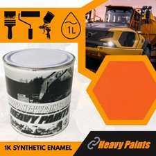 Nifty Lift Orange Paint High Endurance Enamel Paint 1 Litre Tin