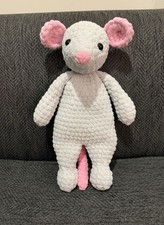 Handmade Crochet Mouse Baby
