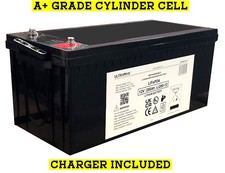 ULTRAMAX LEISURE BATTERY 12V 200Ah LiFePO4 LITHIUM GOLF CART BATTERIES
