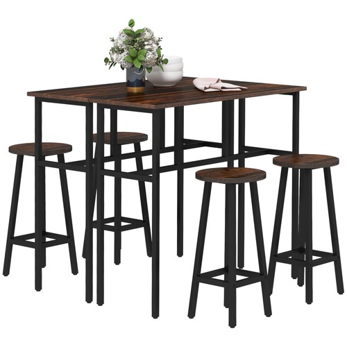 Homcom piece industrial bar - homcom,