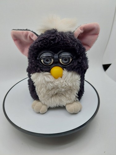 Furby vintage black and white - and,