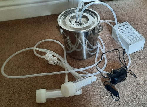 Cow goat milking machine - milking,