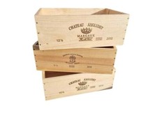 Pack of 3 Wooden Box Crates