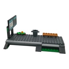 LEGO ® City Railway "Stop Small with Bank" Extension Platform 60423