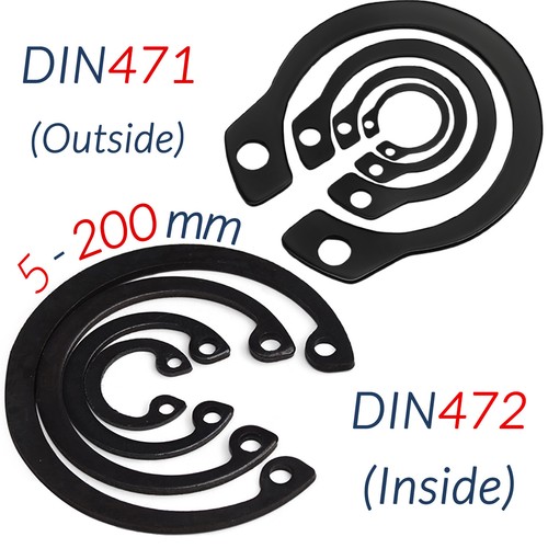 External circlips retaining - external,