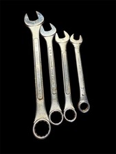 4 Vintage BERNZOMATIC 3/4, 5/8, 1/2 , 9/16" COMBINATION WRENCH open end 12pt