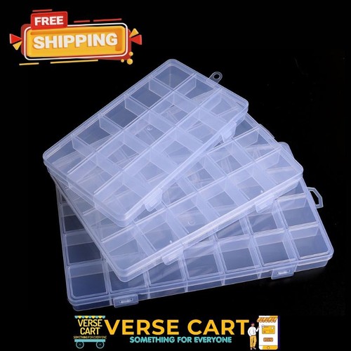 Compartments plastic box case - compartments,
