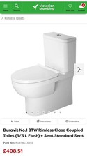 Duravit No.1 Toilet (Complete