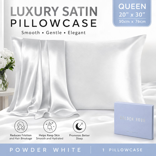 Powerd white queen 100 - powerd-white, 100%