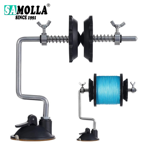 Portable fishing line spooler - portable,