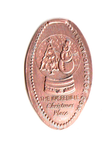 Elongated penny the - penny, "the