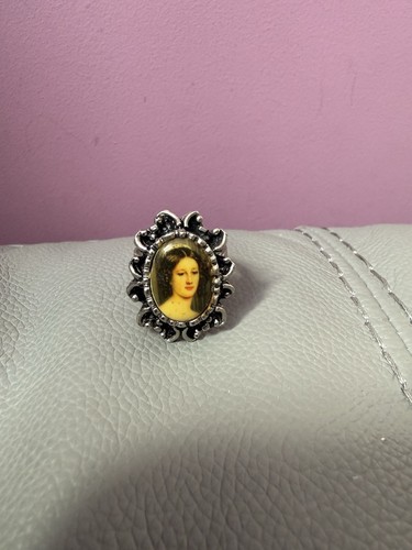 Vintage portrait cameo - vintage, style