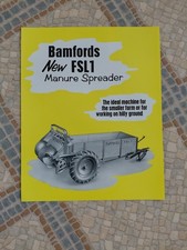 Bamfords  NEW FSL1 MANURE