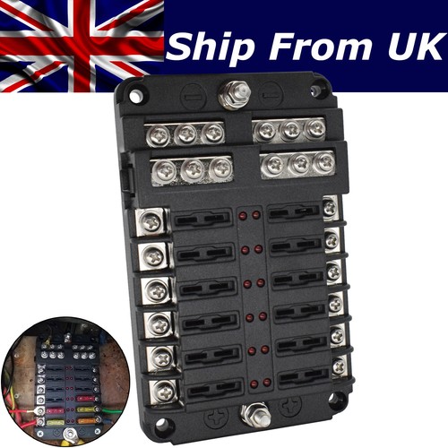 Fuse box with negative bus - fuse,