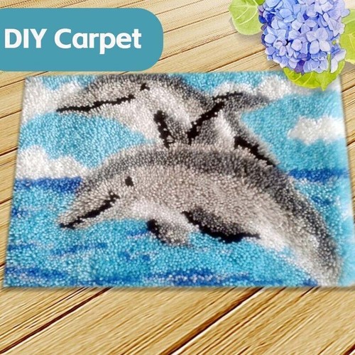 Diy mat latch hook - rug, making