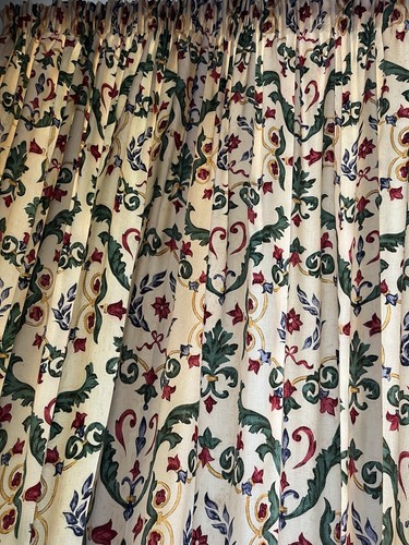 Lined curtains traditional - curtains,