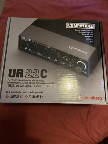 Steinberg ur22c usb audio - steinberg,