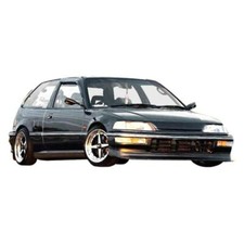 KBD Body Kits Sir Spec 1 Pc Polyurethane Front Lip For Honda Civic HB 1990-1991