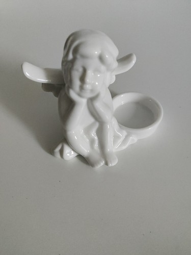 Cherub tea light candle holder - cherub,