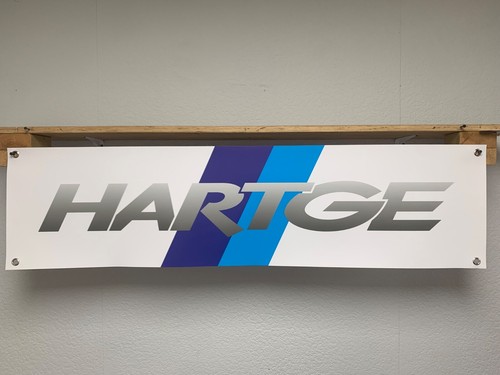 Hartge banner workshop garage - hartge,