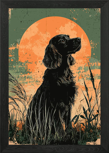 Cocker spaniel silhouette - spaniel,