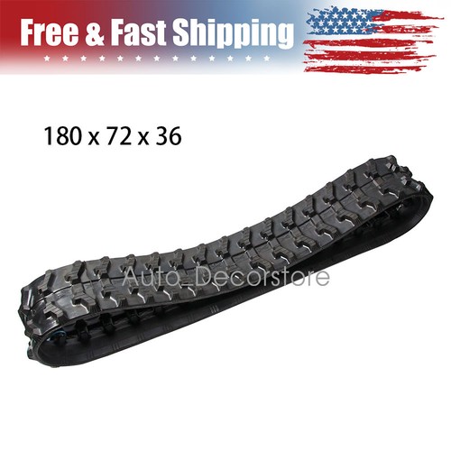 New rubber track 180 72 - rubber, x