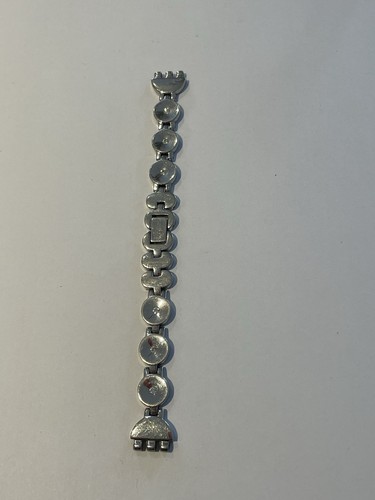 Swatch silver coloured watch - silver,
