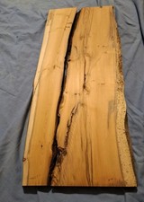 Rustic Yew Waney Edge 25mm