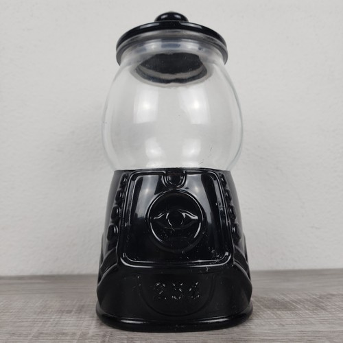 Target bullseye black - black, glass