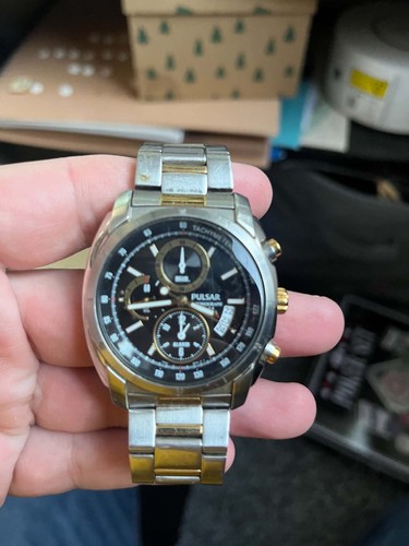 Pulsar alarm chronograph - alarm,
