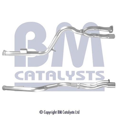 Centre exhaust pipe - pipe, fit