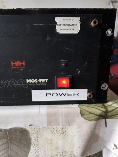 M900 mosfet power amplifier - hh,