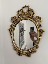 Ornate Gold Wall Mirror –