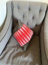 Orla Kiely Red Oval Print Wool