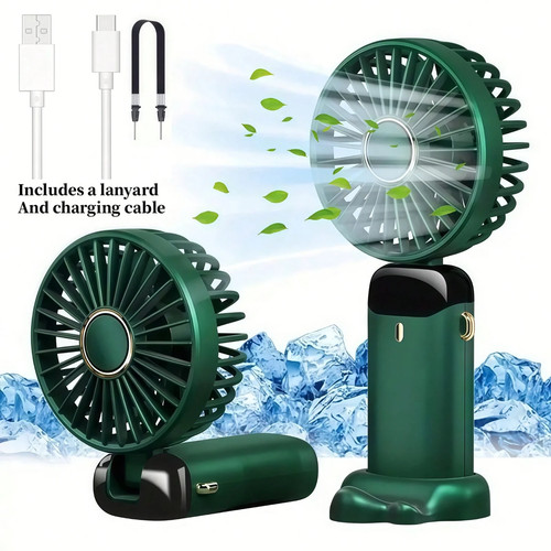 4000mah mini handheld fan - 4000mah,