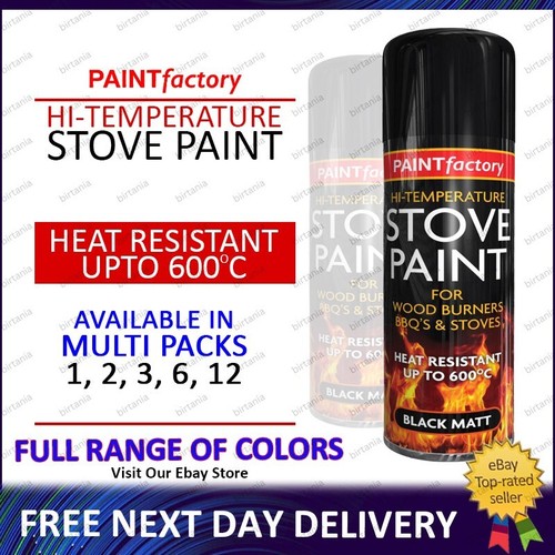 High temperature paint black - high,