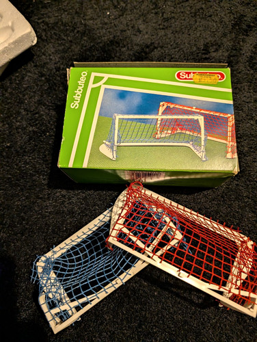 Subbuteo football goals with - goals,
