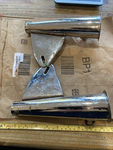 Pair modified bsa chrome - of,