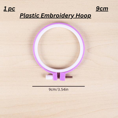 Plastic embroidery cross - plastic,