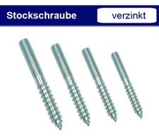 Stock Screws M5 M6 M8 M10 M12 Steel Galvanized Wood Screws Metric Screws