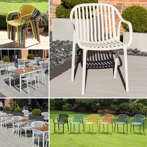 Stackable cream outdoor - stackable, chair