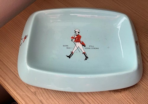 Vintage johnnie walker ashtray - vintage,
