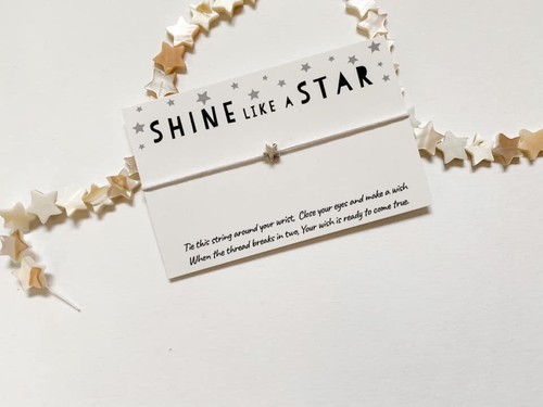 Bracelet little wish string - wish,