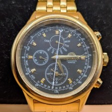 Rare Seiko Astron chronograph perpetual calander mens watch. Working. YM86A