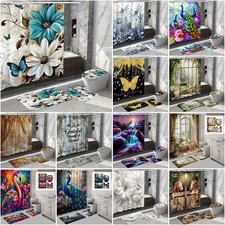 3D Horse Flower View Shower