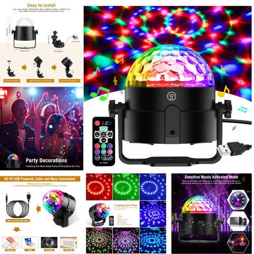 360 rotating portable disco - rotating,