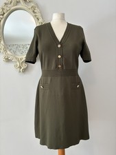 TED BAKER Khaki Green Dress