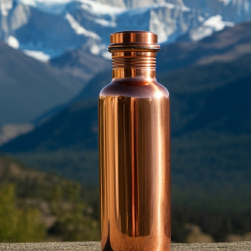 Copper water bottle - 1l,